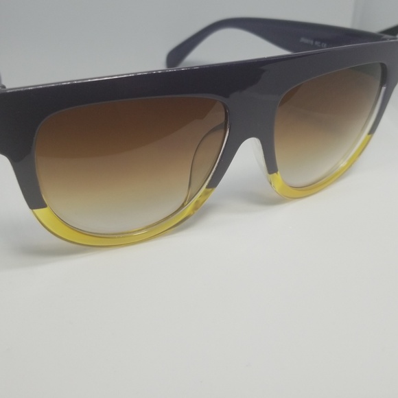 IN STOCK!!! Cat eye yellow and purple gradient - Picture 2 of 7